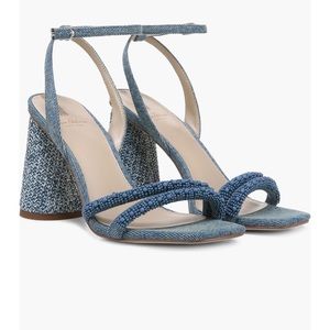 Kia Sandals Denim Heel - Sam Edelman